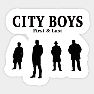 City Boys Sticker